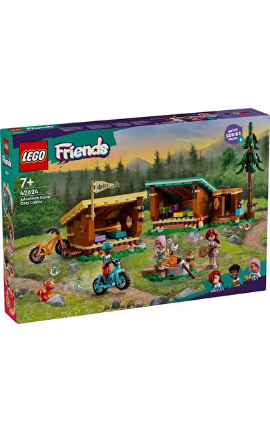 LEGO Friends 42624 Adventure Camp Cozy Cabins
