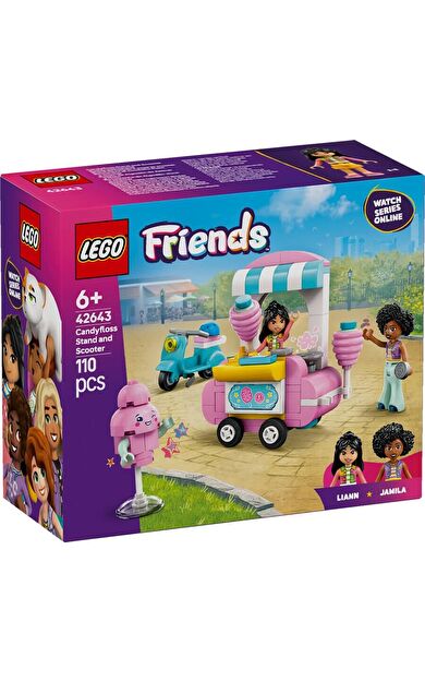 LEGO Friends 42643 Cotton Candy Stand and Scooter