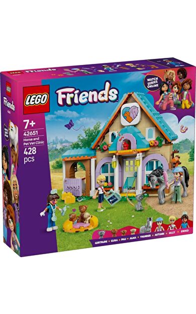 LEGO Friends 42651 Horse and Pet Vet Clinic