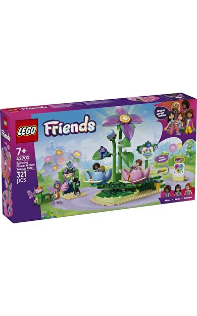 LEGO Friends 42702 Spinning Flower and Fairy Teacup Ride