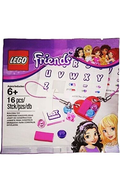 LEGO Friends 5004395 Sticker Keychain Set