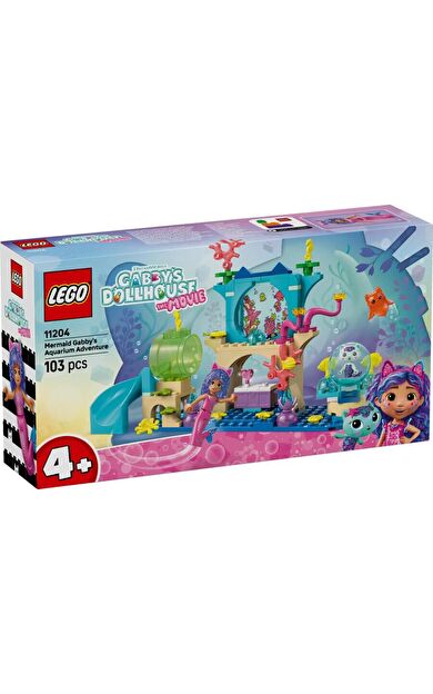 LEGO Gabby's Dollhouse 11204 Mermaid Gabby's Aquarium Adventure