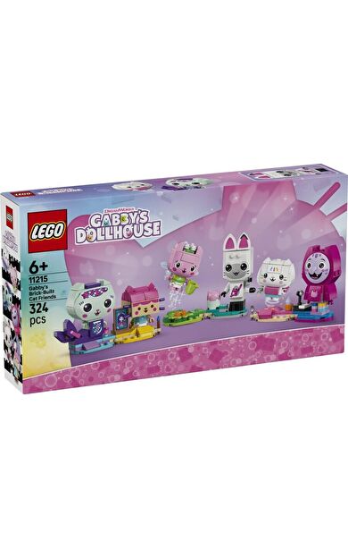 LEGO Gabby's Dollhouse 11215 Gabby's Brick-Built Cat Friends