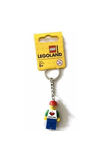 LEGO Gear 851332 I Brick LEGOLAND Key Chain (Male)