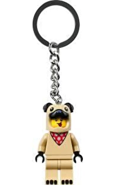 LEGO Gear 854158 French Bull Dog Guy Key Chain