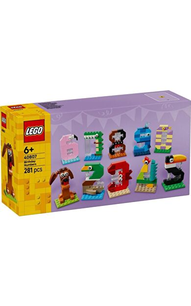LEGO Iconic 40807 Birthday Numbers