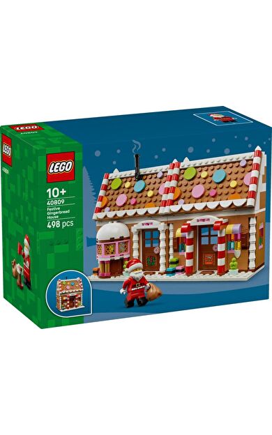 LEGO Iconic 40809 Festive Gingerbread House