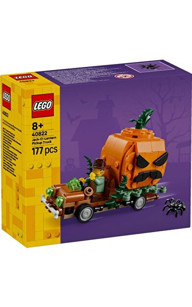 LEGO Iconic 40822 Jack-O-Lantern Pickup Truck