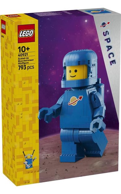 LEGO Iconic 40921 Up-Scaled Blue Astronaut Minifigure