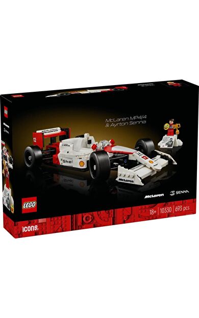 LEGO Icons 10330 McLaren MP4/4 and Ayrton Senna