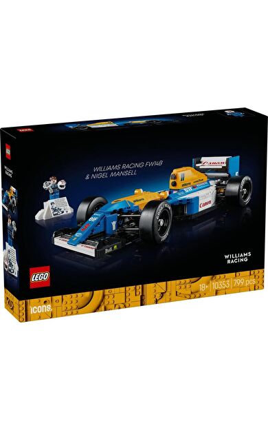 LEGO Icons 10353 Williams Racing FW14B and Nigel Mansell