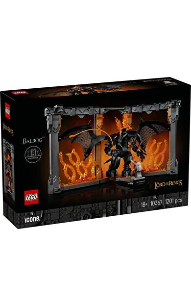 LEGO Icons 10367 The Lord of the Rings: Balrog Book Nook