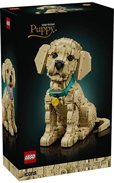 LEGO Icons 11384 Golden Retriever Puppy