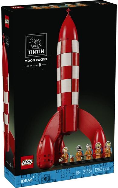 LEGO Ideas 21367 Tintin Moon Rocket