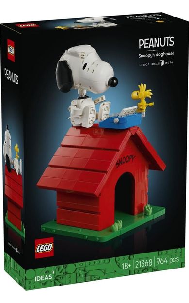 LEGO Ideas 21368 Peanuts: Snoopy's Doghouse