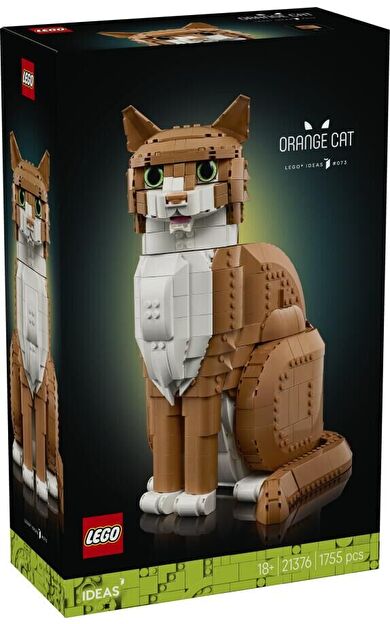 LEGO Ideas 21376 Orange Cat