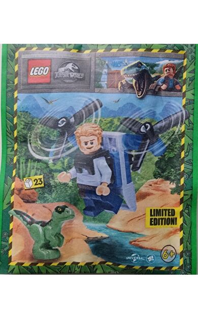 LEGO Jurassic World 122328 Owen with Jetpack