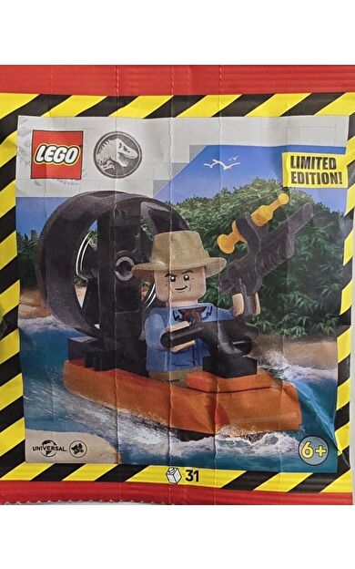 LEGO Jurassic World 122508 Alan Grant with Hovercraft