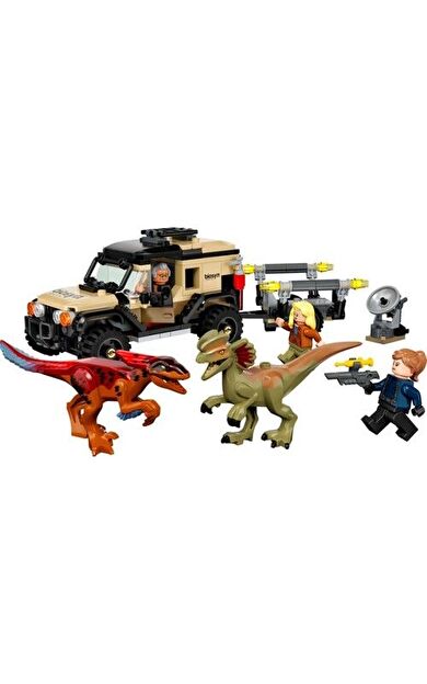 LEGO Jurassic World 76951 Pyroraptor and Dilophosaurus Transport