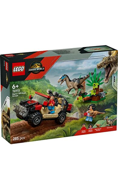 LEGO Jurassic World 76972 Raptor Off-Road Escape