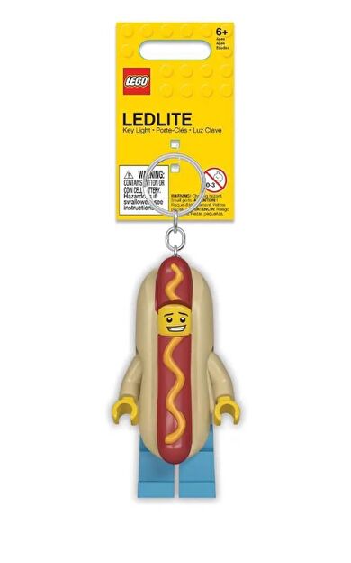 LEGO Ledlite 5005705 Iconic Hot Dog Guy Costume Led Key Chain