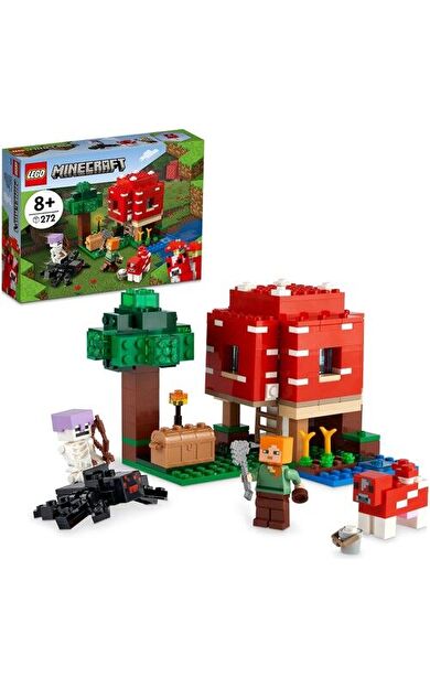 LEGO Minecraft 21179 The Mushroom House