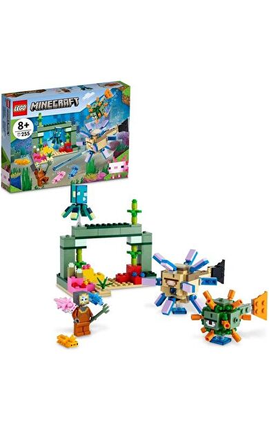 LEGO Minecraft 21180 The Guardian Battle