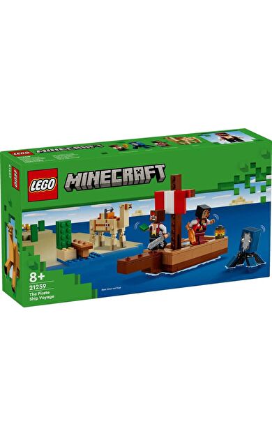 LEGO Minecraft 21259 The Pirate Ship Voyage