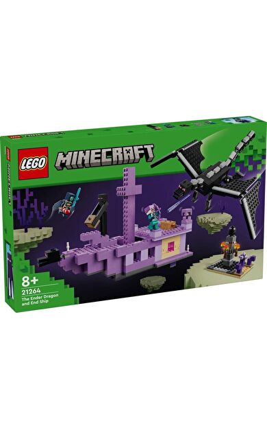 LEGO Minecraft 21264 The Ender Dragon and End Ship