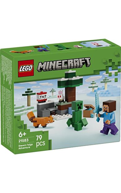 LEGO Minecraft 21583 Steve's Taiga Adventure