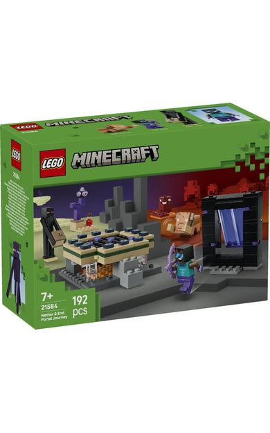 LEGO Minecraft 21584 Nether and End Portal Journey