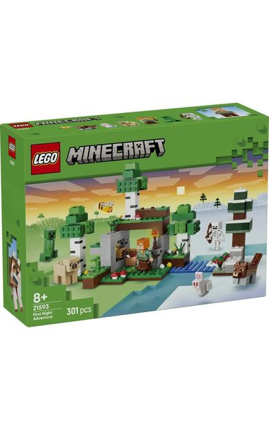 LEGO Minecraft 21593 First Night Adventure