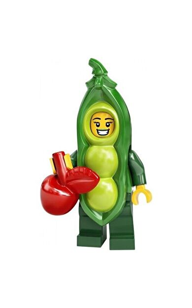 LEGO Minifigures 71027 Series 20: 3.Pea Pod Costume Girl
