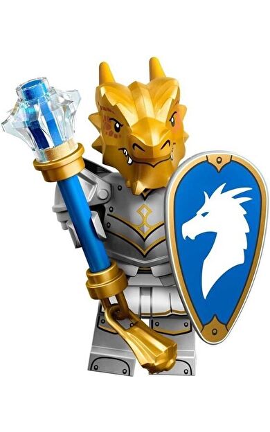 LEGO Minifigures 71047 Dungeons and Dragons Series : 4.Dragonborn Paladin