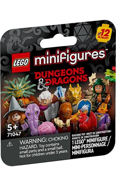 LEGO Minifigures 71047 Dungeons and Dragons Series : Random Pack (1 Adet)