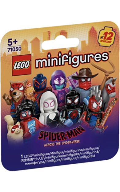 LEGO Minifigures 71050 Spider-Man: Across the Spider-Verse Series : Gizemli Paket (1 Adet)