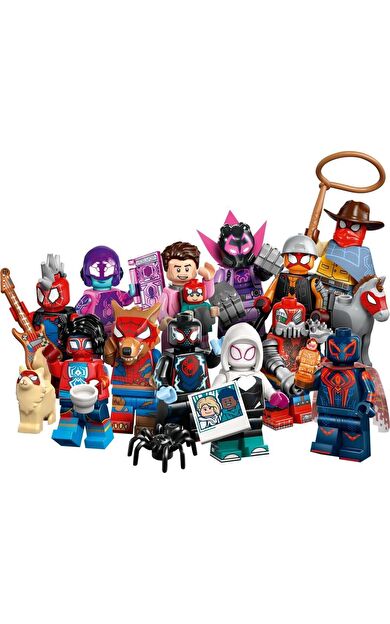 LEGO Minifigures 71050 Spider-Man: Across the Spider-Verse Series : Tam Set (12 Parça)