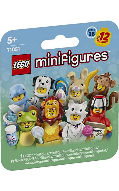LEGO Minifigures 71051 Series 28 : Gizemli Paket (1 Adet)