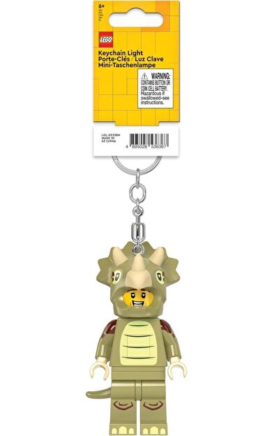 LEGO Minifigures KE238H Triceratops Costume Fan Led Key Chain