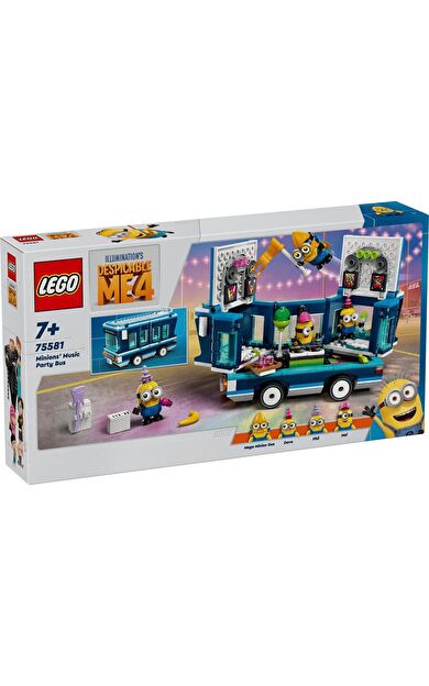 LEGO Minions 75581 Minions' Music Party Bus