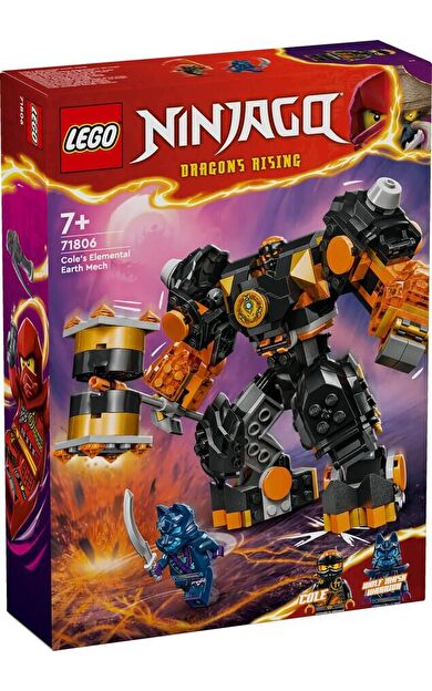 LEGO Ninjago 71806 Cole's Elemental Earth Mech