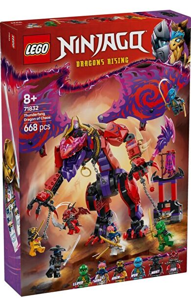 LEGO Ninjago 71832 Thunderfang Dragon of Chaos