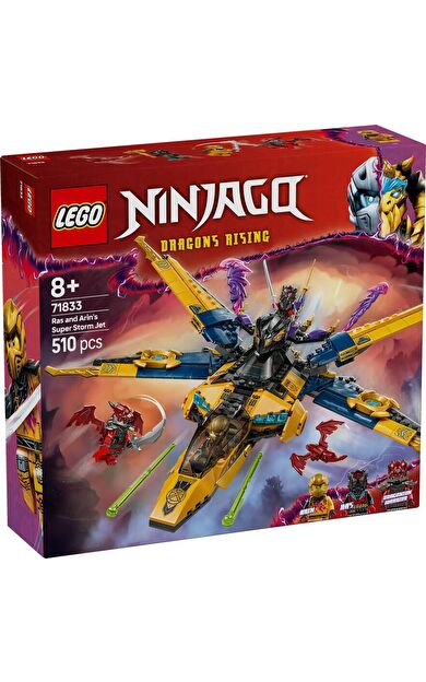 LEGO Ninjago 71833 Ras and Arin's Super Storm Jet