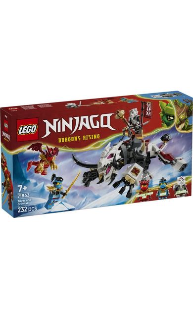LEGO Ninjago 71863 Zilvar and Grimtak the Dragon Beast