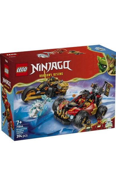 LEGO Ninjago 71864 Kai and Cole's Combiner Vehicles
