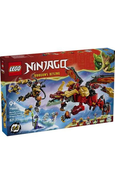 LEGO Ninjago 71868 Wyldfyre's Transforming Dragon Mech