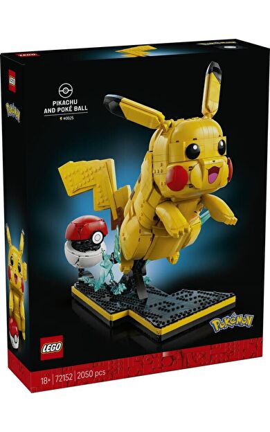 LEGO Pokemon 72152 Pikachu and Poké Ball