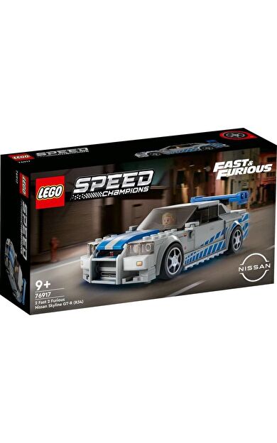 LEGO Speed Champions 76917 2 Fast 2 Furious Nissan Skyline GT-R (R34)