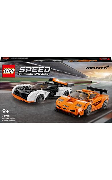 LEGO Speed Champions 76918 McLaren Solus GT and McLaren F1 LM