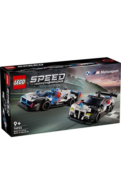 LEGO Speed Champions 76922 B M W M4 GT3 and B M W M Hybrid V8